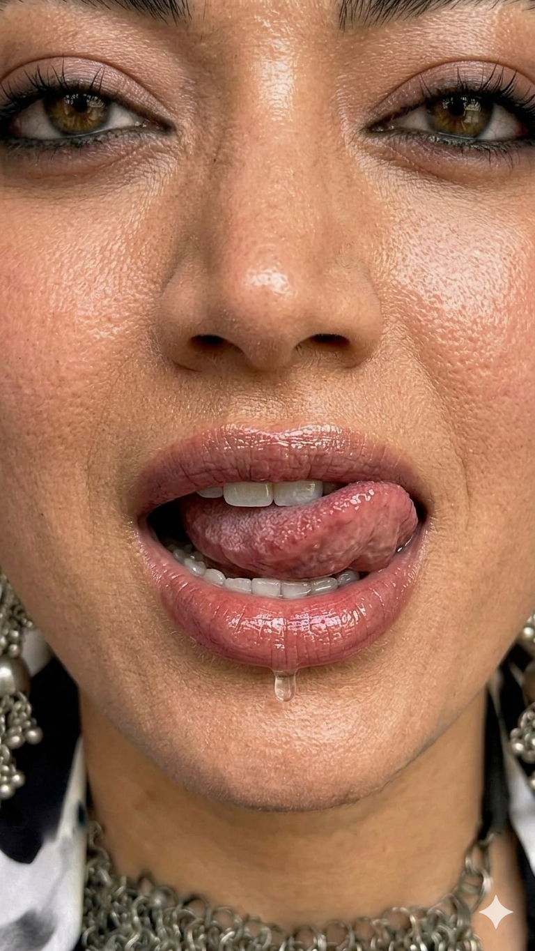 Tongue tease - 1 prompt magic