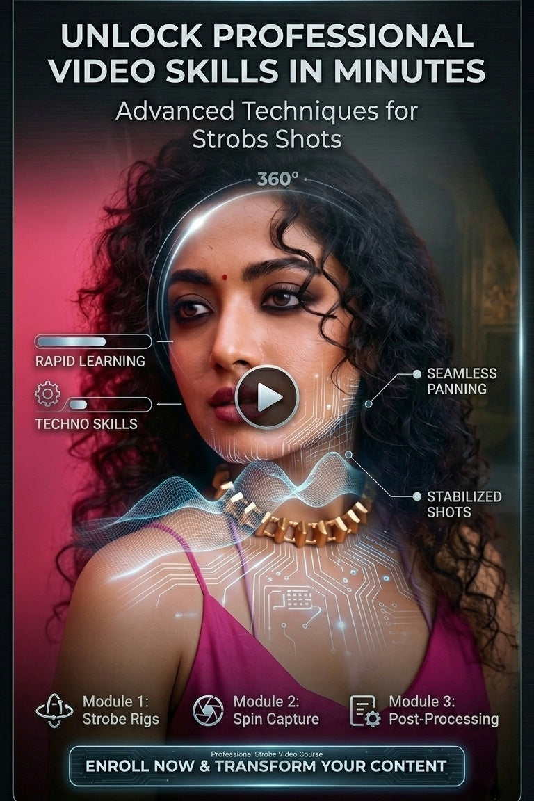 Unlock Professional Video Skills in Minutes - Strobs Shots