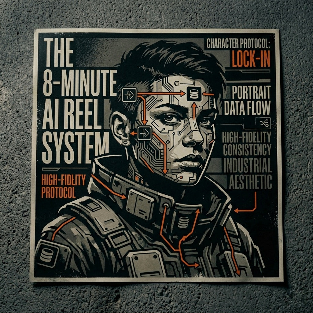 The 8-Minute AI Reel System — 1 Photo → 7 Cinematic Shots